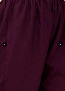 Elegant Purple Kurta Set