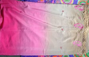 Beautiful saree with blouse