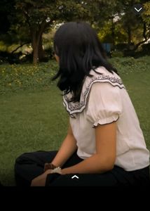 White Embroidered Top