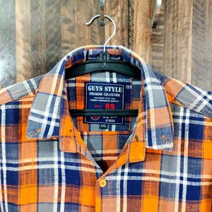 Guys Style Checked Shirt