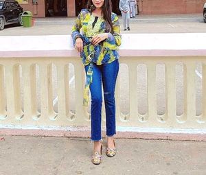 Boho Georgette Top.