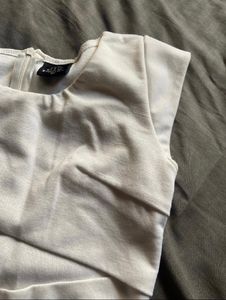 White Bodycon Mini Dress