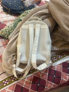 holo white allen solly backpack