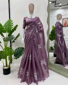 PINKISH PURPLE JIMMY CHOO SAREE