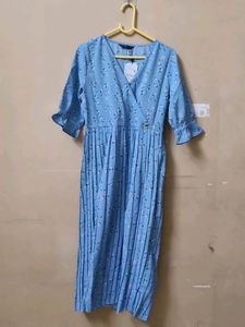 Floral Pleated Dress