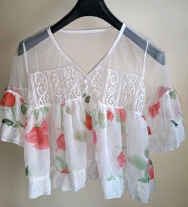Floral Printed Top💌