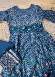 BIBA Floral Print Kurta Set