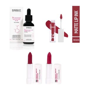 3 Lipstick + 1 Serum