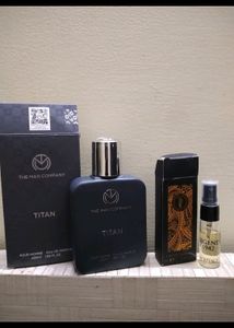Titan And Heritage Perfume Combo