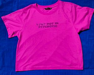 Hot Pink Graphic Tee
