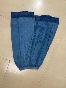 Bohemian A-line Cotton skirt