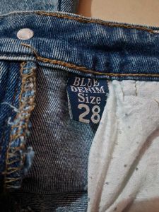 Ripped Bootcut Jeans