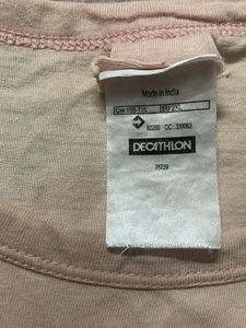 Decathlon Floral Print Black Leggings