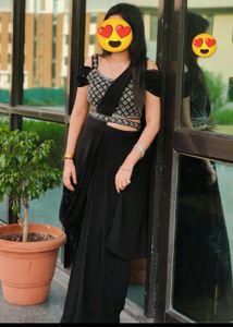 Indo - Western Ready to Wear Saree