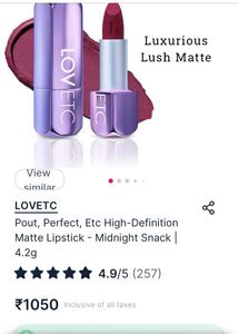 LOVETC Midnight Snack Lipstick