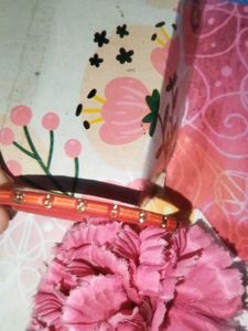 Red &amp; Gold Bangle Set
