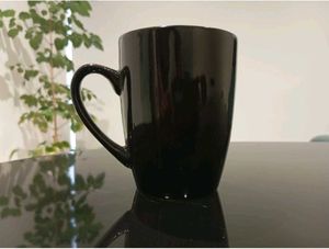Black Ceramic Mug 1 Big and Small