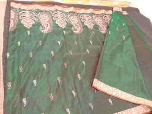Green Silk Saree