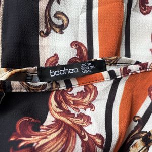 Boohoo sleeveless midi dress