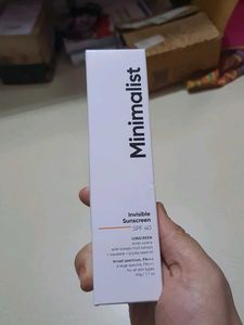 Minimalist Sunscreen SPF 50
