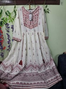 Elegant Embroidered Kurta Dress