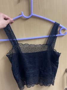 Black Crop Top