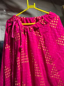 Pink Ethnic Skirt