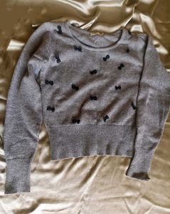 Cute Bow Sweater