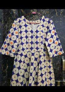 Cotton Flared Sleev Kurta