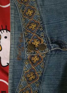 Vintage Bootcut Denim Jeans