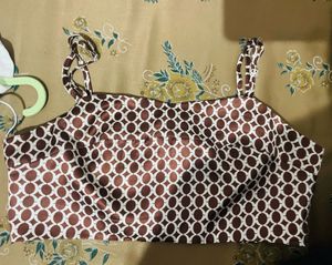 Brown Strap Top🤎