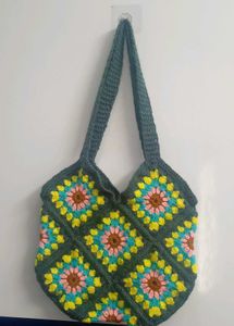 Crochet Granny Square Bag