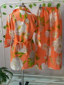 Brand New Coral Shade Coord Set