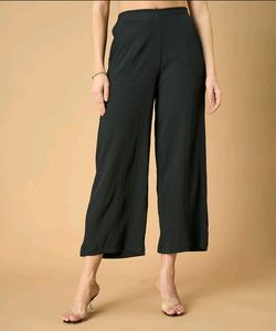 Zara Plain Black Pant