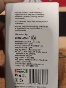 Brillare Neem Powder Face Wash