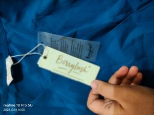 Elegant Blue Maxi Dress