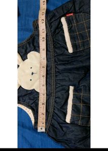 Cute Bunny Denim Dress for winters