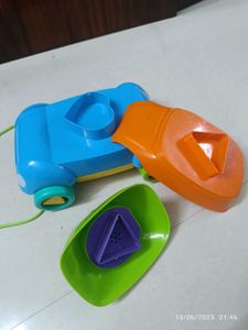Giggles Pull Along Car Toy