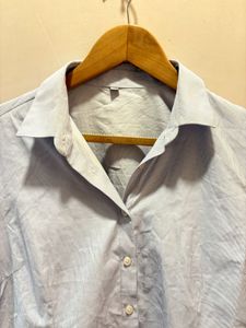 Beautiful Blue Button-Down Shirt