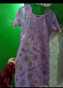 Georgette Kameez With Pajama And Shameez