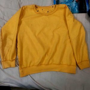 Curious Graphic Print Sweatshirt