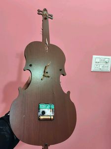 Violin Wall Clock