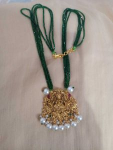 Green Beaded Necklace