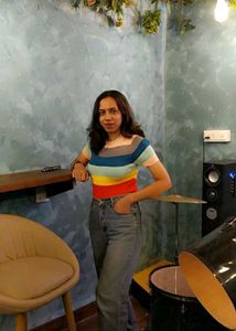 Striped Knit Top