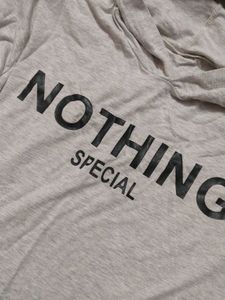 Gray Hoodie - Nothing Special