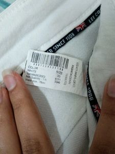 28-30 White Skin Fit Low Waist Jeans