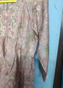 Floral Print Kurta