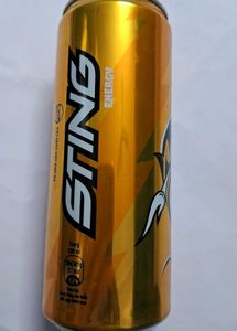 Sting Drink Empty Can