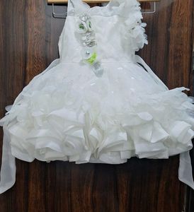 A Premium HEAVY FLARED Baby Girl Party Frock
