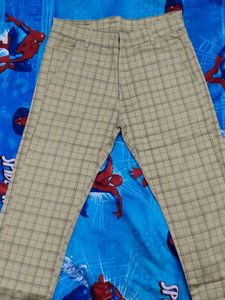 Checkered Casual Pants